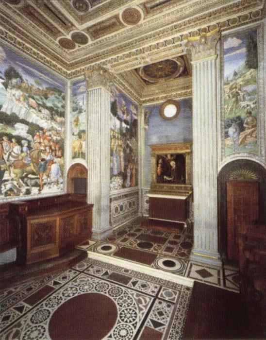 Benozzo Gozzoli Interior of Medici Family oil painting picture